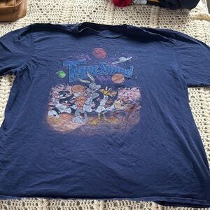 Tune Squad Navy Blue Men's Short Sleeve Tee